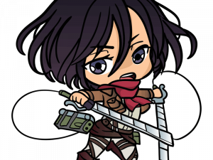 Mikasa Ackerman PNG Cutout