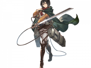 Mikasa Ackerman PNG Free Image