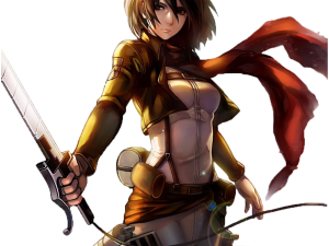 Mikasa Ackerman PNG Image File