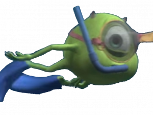 Mike Wazowski Transparent