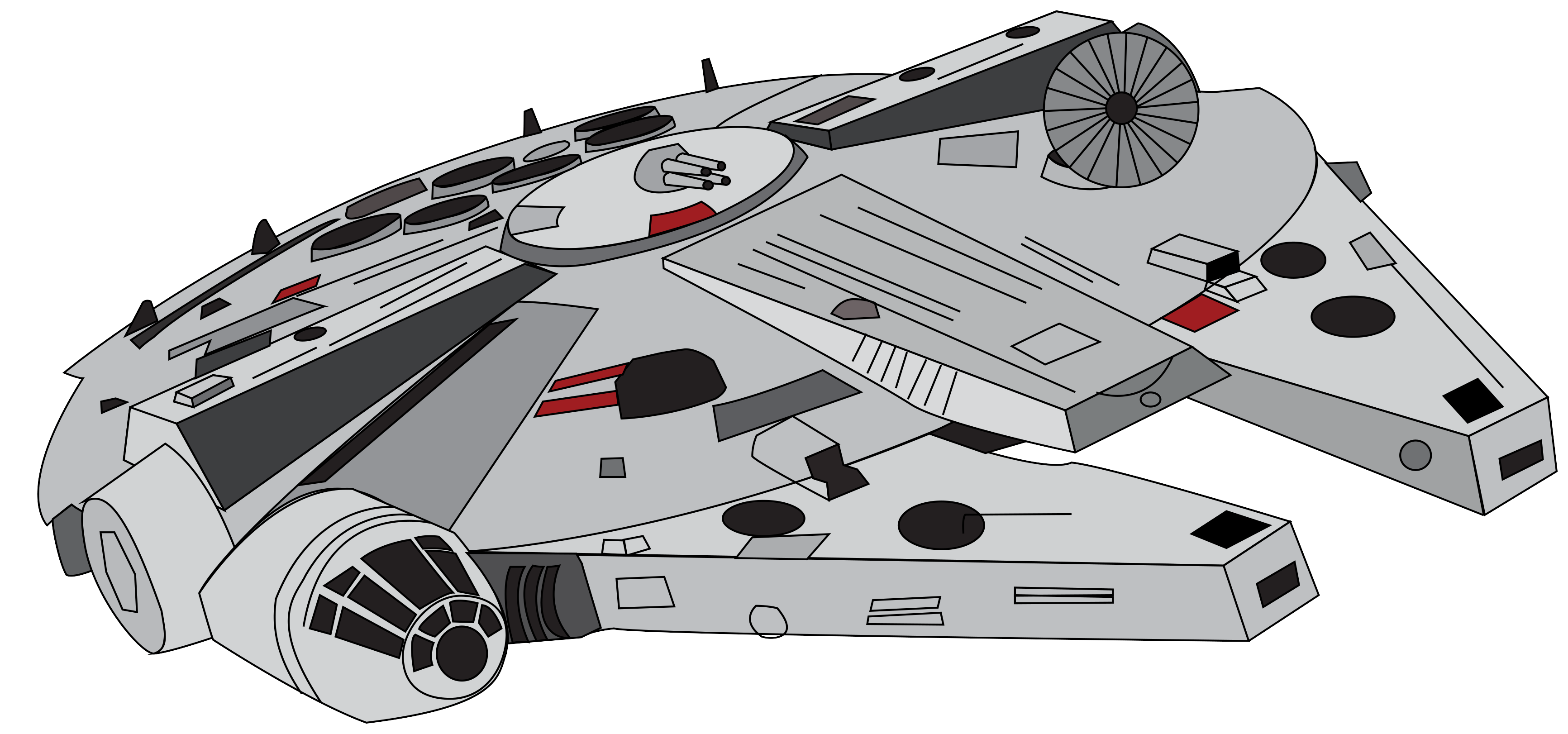 Millennium Falcon PNG Picture