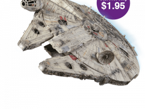 Millennium Falcon Transparent