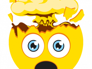 Mind Blown Emoji PNG File