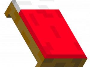 Minecraft Bed Background PNG