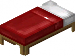 Minecraft Bed No Background