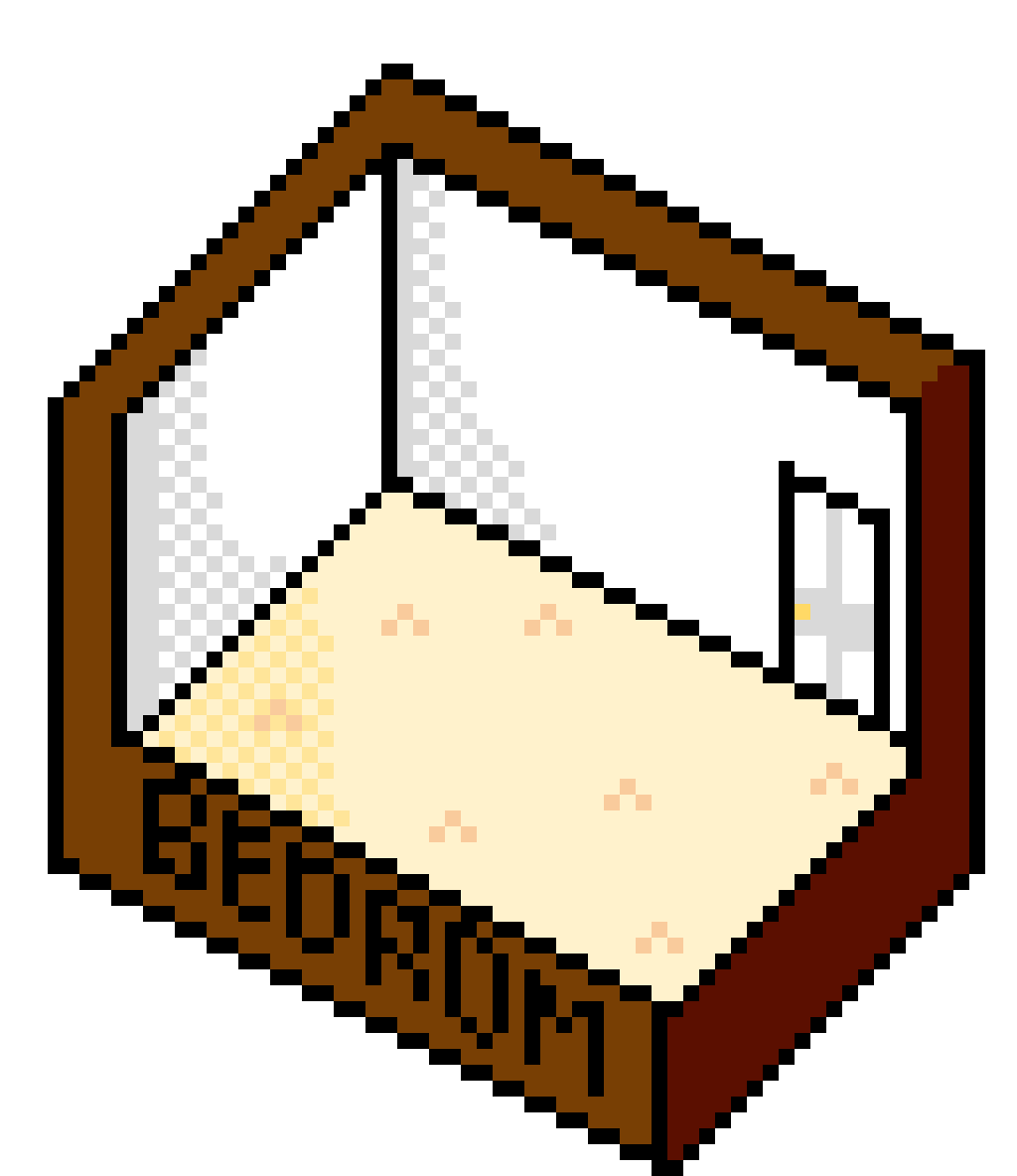 Minecraft Bed PNG Photo