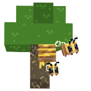 Minecraft Bee PNG Picture