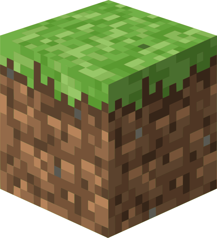 Minecraft Block PNG Image