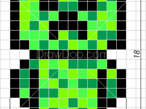 Minecraft Creeper PNG Cutout