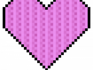 Minecraft Heart Background PNG