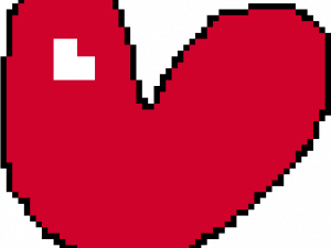 Minecraft Heart PNG Image File