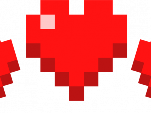 Minecraft Heart PNG Images