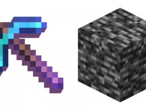 Minecraft Pickaxe PNG File