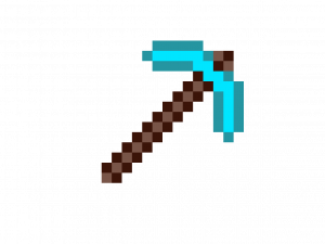 Minecraft Pickaxe PNG HD Image