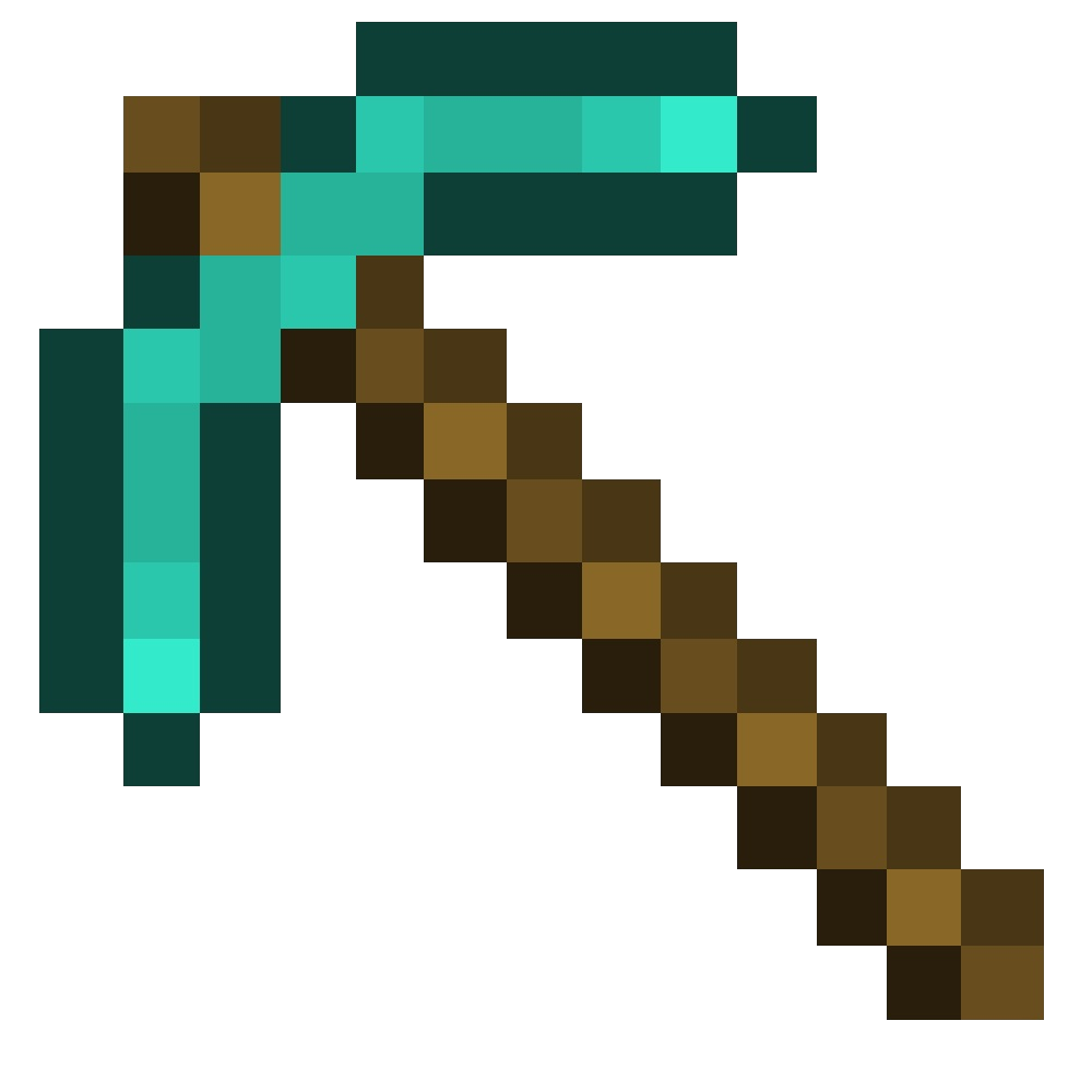 Minecraft Pickaxe PNG Pic