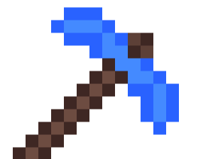 Minecraft Pickaxe PNG Picture