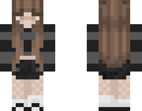 Minecraft skin, pixel art character, blocky avatar, gaming fashion, Minecraft Skin PNG