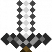 Minecraft Sword PNG Clipart
