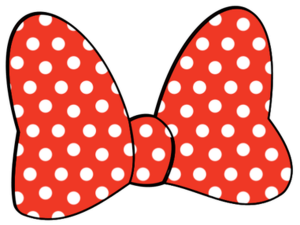 Minnie Mouse Bow PNG Clipart