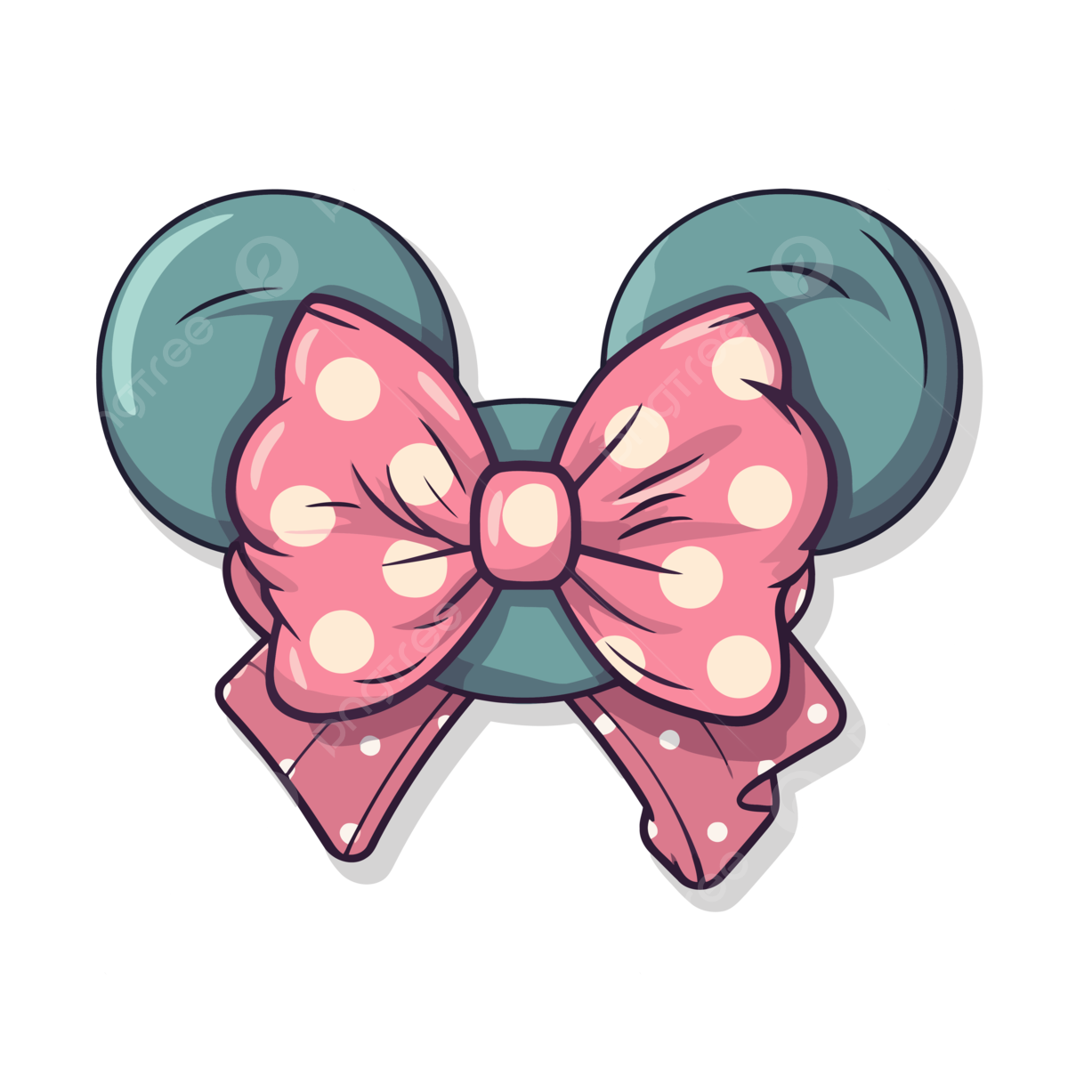 Minnie Mouse Bow PNG Picture