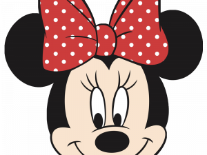 Minnie Mouse Head PNG Image File