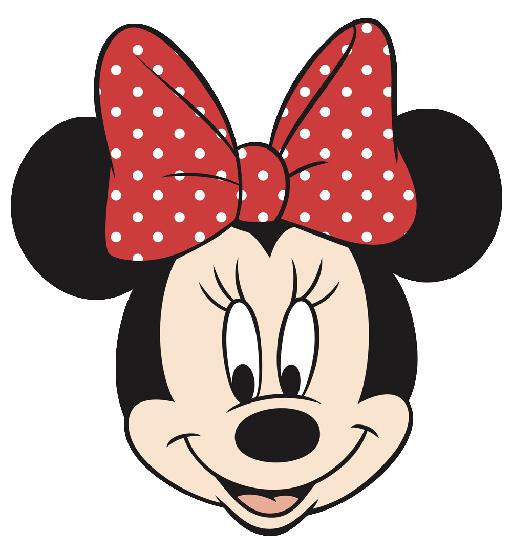 Minnie Mouse Head PNG Image File