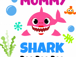 Mommy Shark PNG Clipart