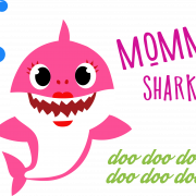Mommy Shark PNG HD Image