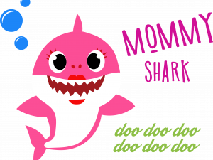 Mommy Shark PNG HD Image