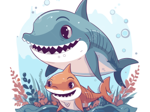 Mommy Shark Transparent