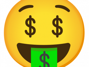 Money Emoji PNG Image File