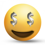 Money Face Emoji PNG Image
