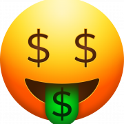 Money Face Emoji Transparent