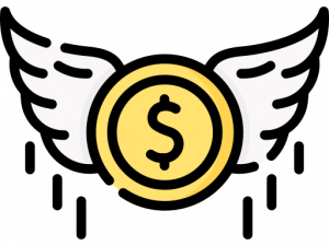 Money Flying PNG Clipart