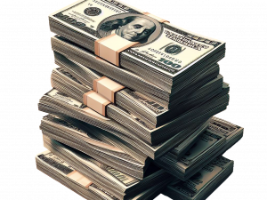Money Pile PNG