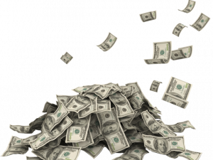 Money Pile PNG Image