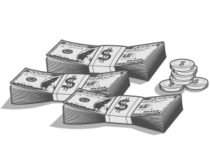 Money Pile PNG Image File