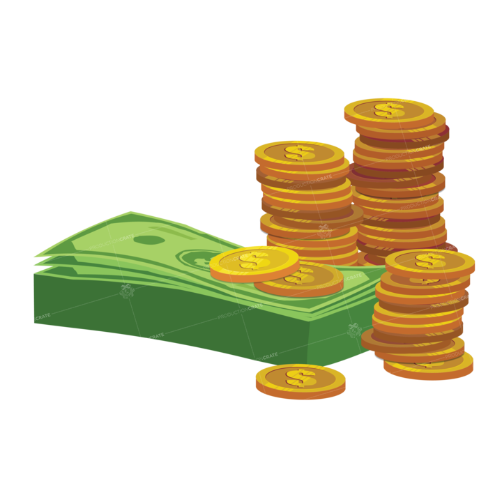 Money Pile PNG Photo