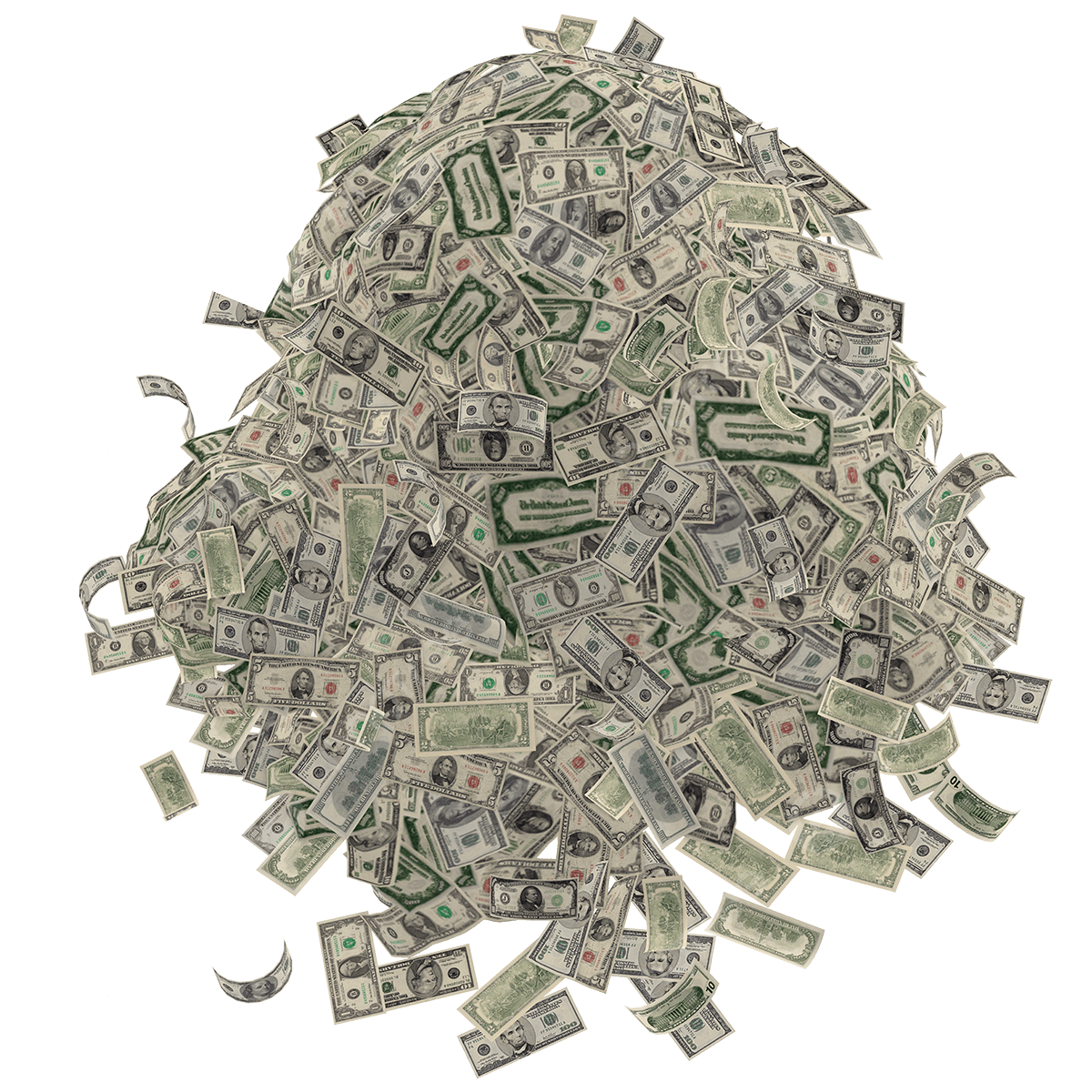 Money Pile PNG Photos