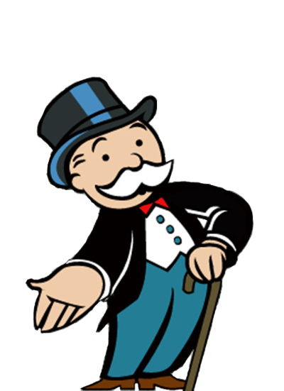 Monopoly Man Transparent