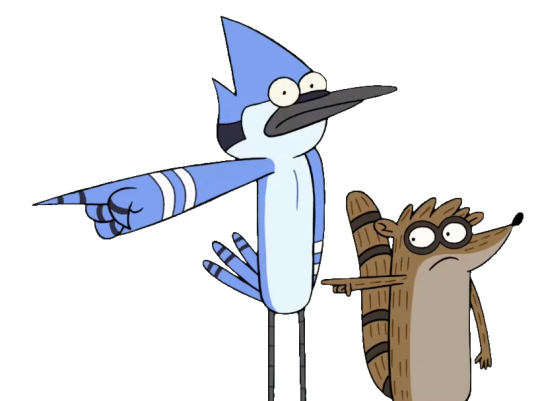 Mordecai PNG Background