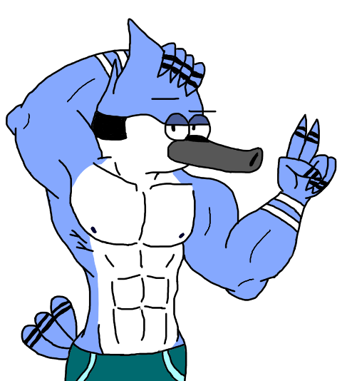 Mordecai PNG Clipart