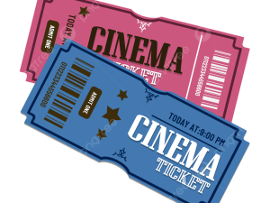 Movie Ticket PNG Images