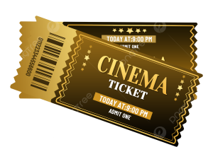 Movie Ticket PNG Photos