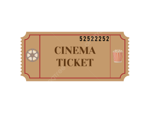 Movie Ticket PNG Pic