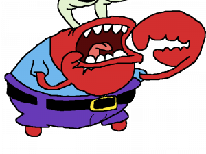 Mr Crabs PNG Cutout