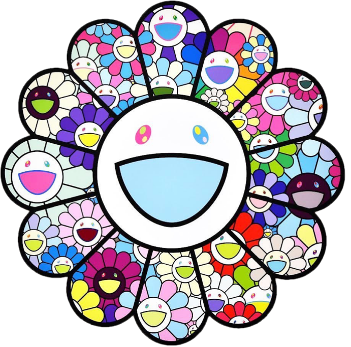 Murakami Flower PNG File