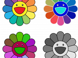 Murakami Flower PNG Image