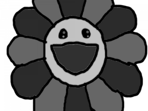 Murakami Flower PNG Picture