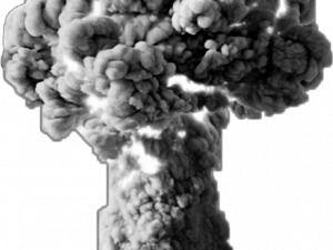 Mushroom Cloud No Background